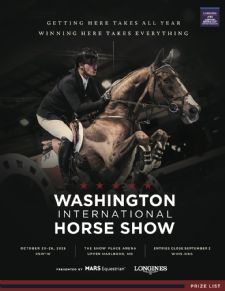 Prize List Available Now for 2025 Washington International Horse Show